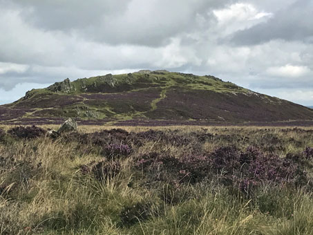 Foel Drygarn an Iron Age fortress and where we ate our lunch