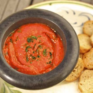 Roasted Tomato and Red Pepper Salsa